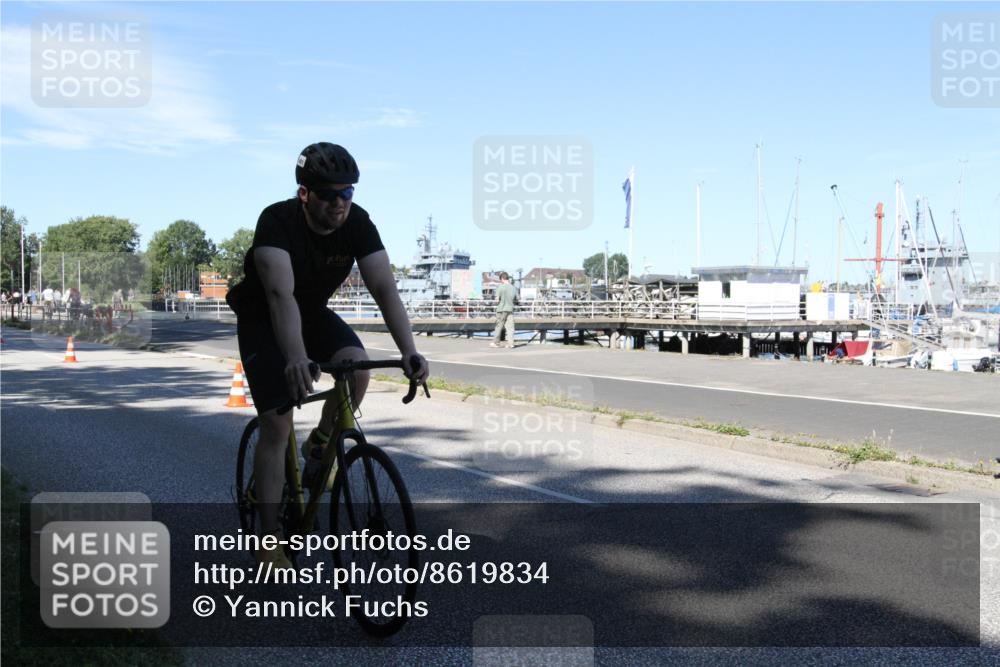 17.08.2025 - KN Förde Triathlon 2025 Yannick Fuchs http://msf.ph/oto/8619834 17.08.2025 13:36:02 Radfahren 481, 510, 547 meine-sportfotos.de