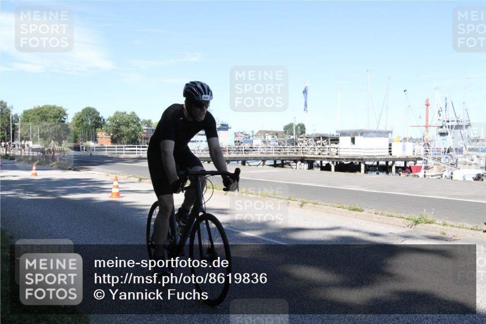 17.08.2025 - KN Förde Triathlon 2025 Yannick Fuchs http://msf.ph/oto/8619836 17.08.2025 13:36:09 Radfahren 481, 535, 538, 539, 549 meine-sportfotos.de
