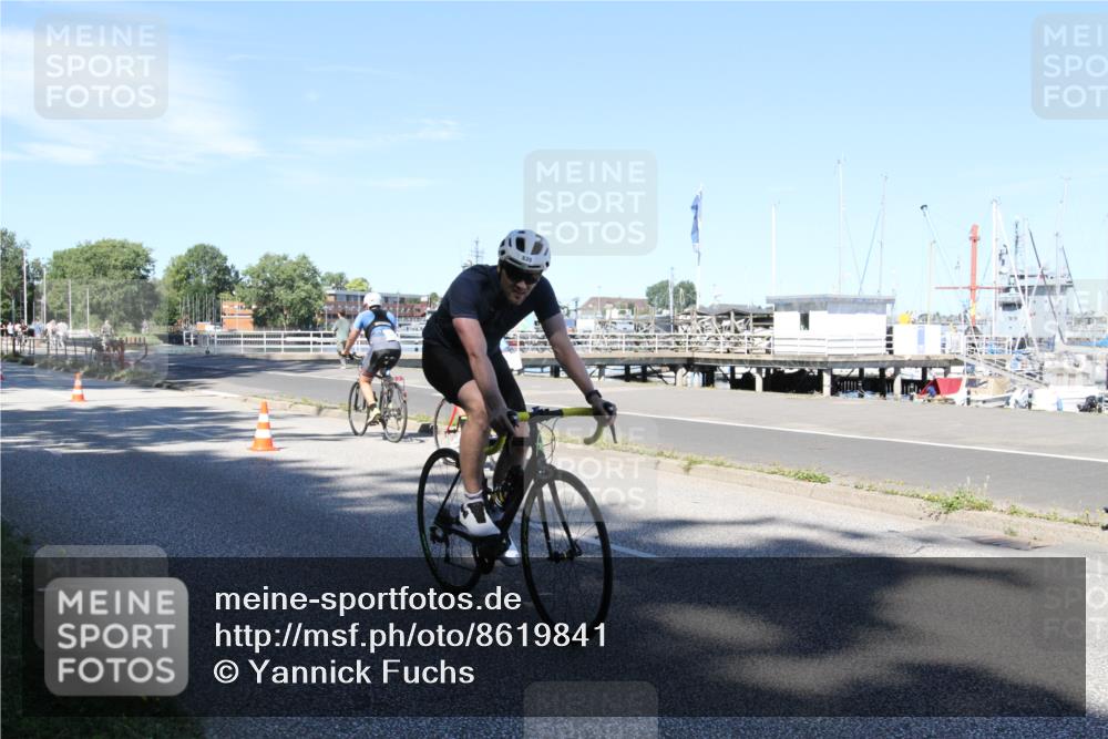 17.08.2025 - KN Förde Triathlon 2025 Yannick Fuchs http://msf.ph/oto/8619841 17.08.2025 13:36:11 Radfahren 481, 535, 538, 539, 549 meine-sportfotos.de