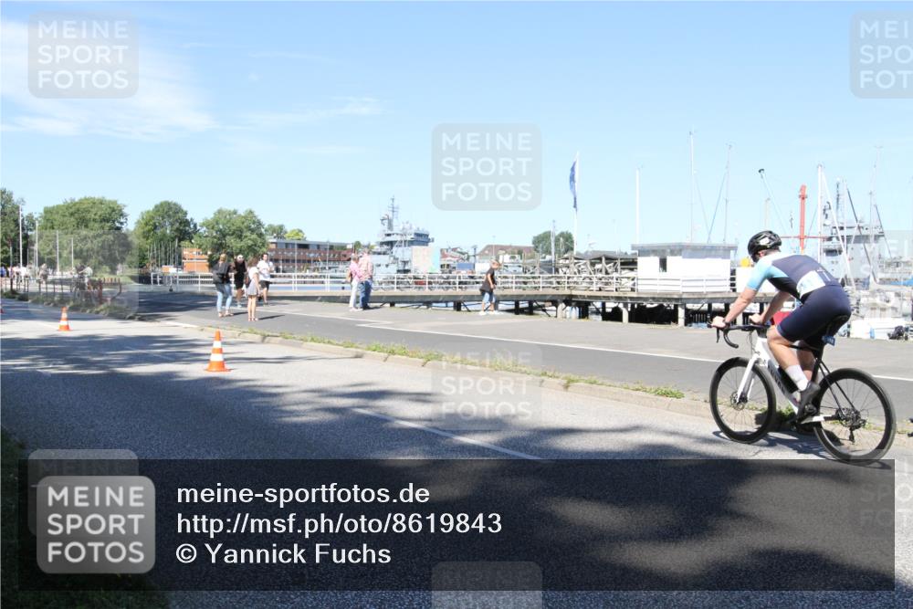 17.08.2025 - KN Förde Triathlon 2025 Yannick Fuchs http://msf.ph/oto/8619843 17.08.2025 13:36:36 Radfahren 518 meine-sportfotos.de