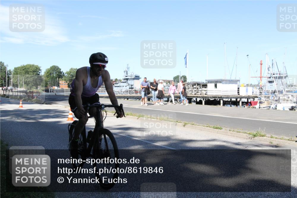 17.08.2025 - KN Förde Triathlon 2025 Yannick Fuchs http://msf.ph/oto/8619846 17.08.2025 13:37:29 Radfahren 533 meine-sportfotos.de