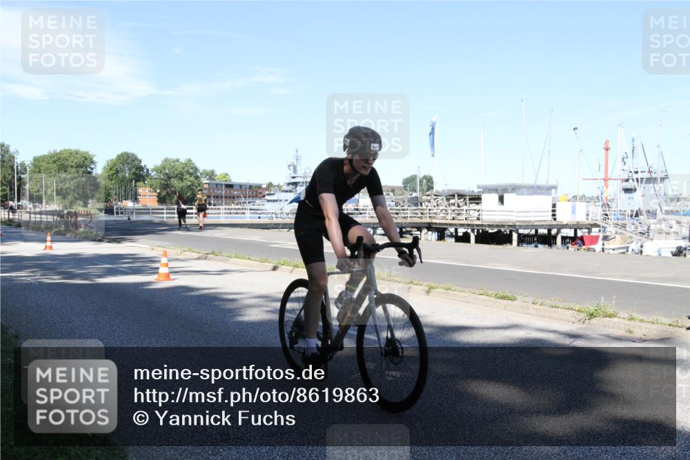 17.08.2025 - KN Förde Triathlon 2025 Yannick Fuchs http://msf.ph/oto/8619863 17.08.2025 13:39:03 Radfahren 531 meine-sportfotos.de