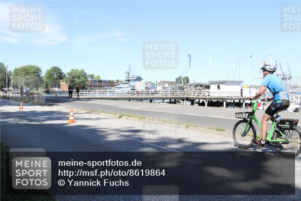 17.08.2025 - KN Förde Triathlon 2025 Yannick Fuchs http://msf.ph/oto/8619864 17.08.2025 13:39:21 Radfahren 492 meine-sportfotos.de