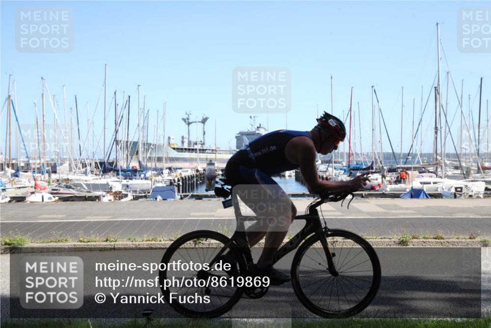 17.08.2025 - KN Förde Triathlon 2025 Yannick Fuchs http://msf.ph/oto/8619869 17.08.2025 11:22:36 Radfahren 272, 287, 350 meine-sportfotos.de