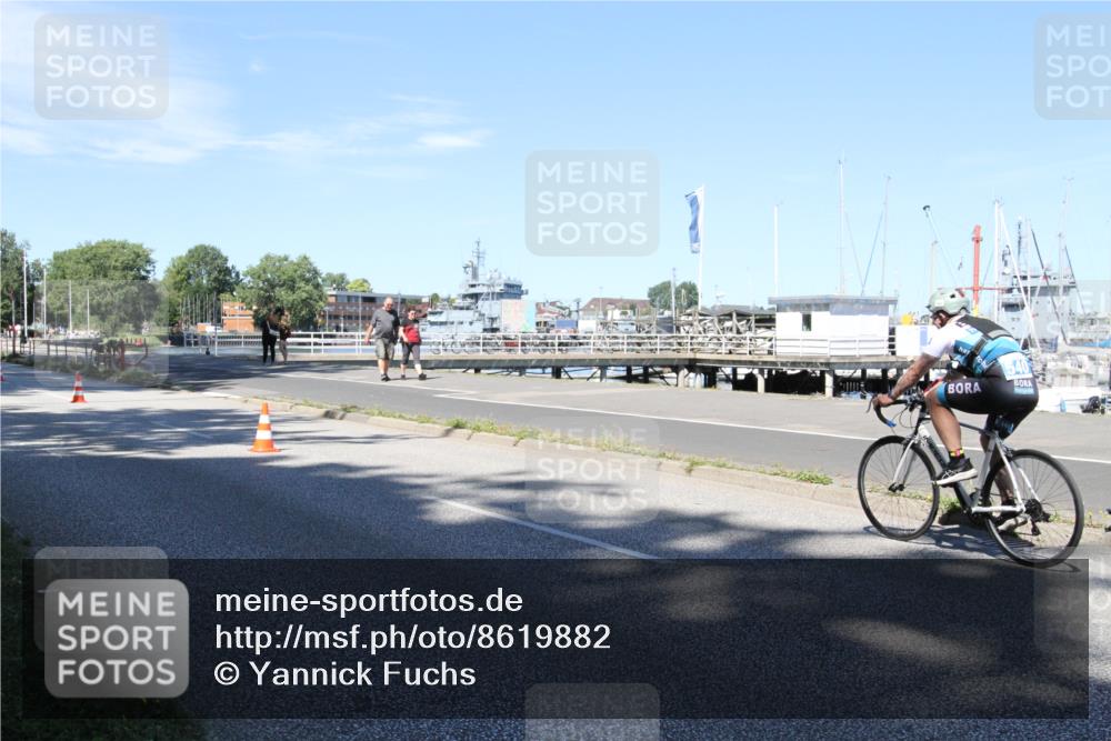 17.08.2025 - KN Förde Triathlon 2025 Yannick Fuchs http://msf.ph/oto/8619882 17.08.2025 13:41:47 Radfahren 540 meine-sportfotos.de