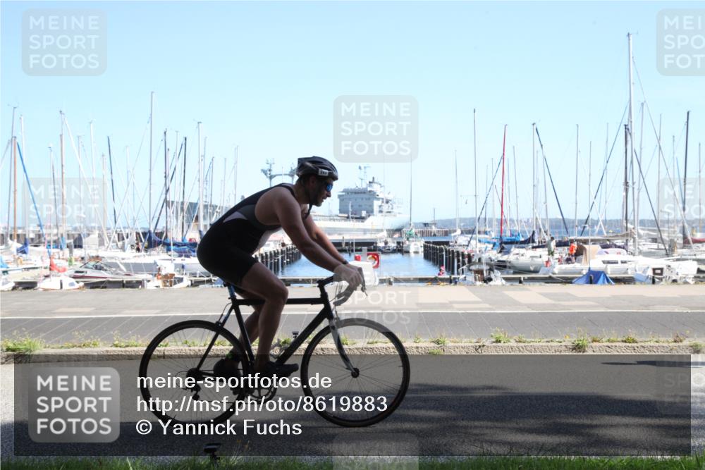 17.08.2025 - KN Förde Triathlon 2025 Yannick Fuchs http://msf.ph/oto/8619883 17.08.2025 11:23:00 Radfahren 281, 343, 370, 601, 616 meine-sportfotos.de