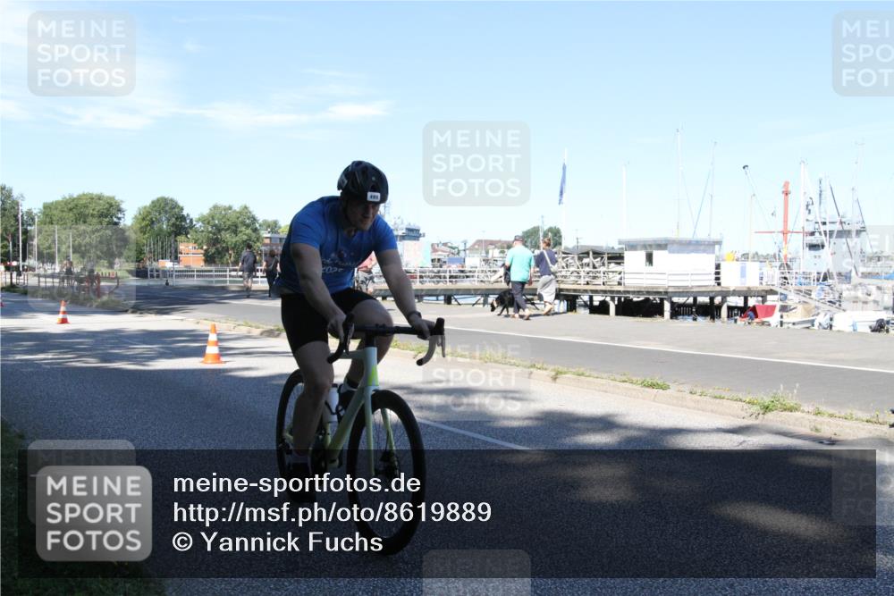 17.08.2025 - KN Förde Triathlon 2025 Yannick Fuchs http://msf.ph/oto/8619889 17.08.2025 13:43:34 Radfahren 495 meine-sportfotos.de