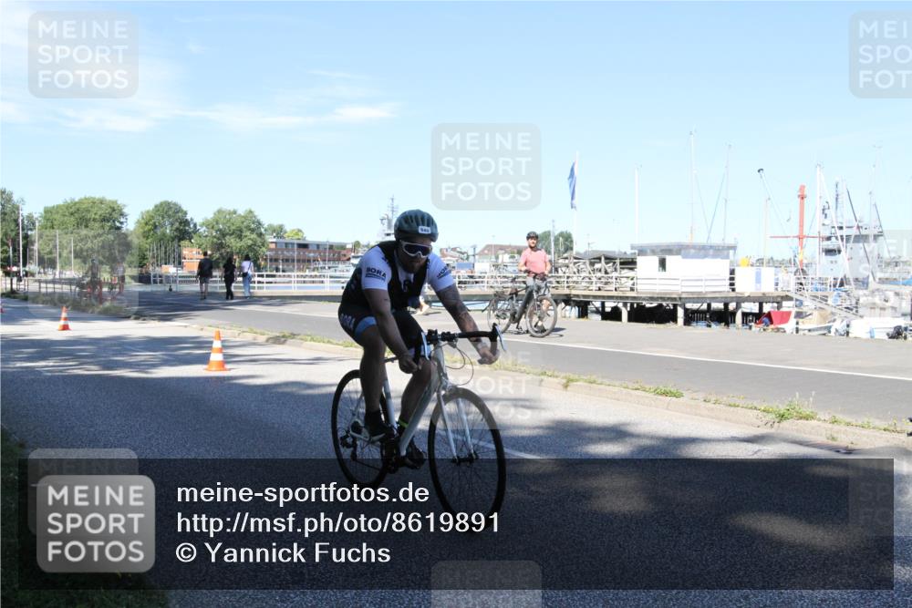 17.08.2025 - KN Förde Triathlon 2025 Yannick Fuchs http://msf.ph/oto/8619891 17.08.2025 13:43:39 Radfahren 495, 540 meine-sportfotos.de