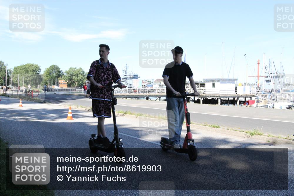 17.08.2025 - KN Förde Triathlon 2025 Yannick Fuchs http://msf.ph/oto/8619903 17.08.2025 13:48:06 Radfahren  meine-sportfotos.de