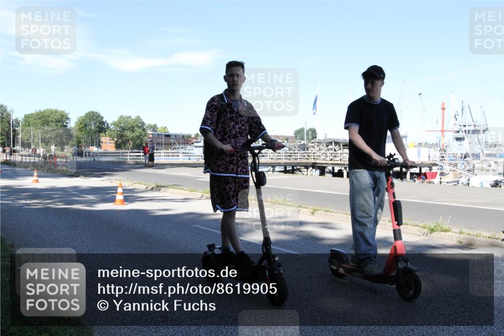 17.08.2025 - KN Förde Triathlon 2025 Yannick Fuchs http://msf.ph/oto/8619905 17.08.2025 13:48:06 Radfahren  meine-sportfotos.de