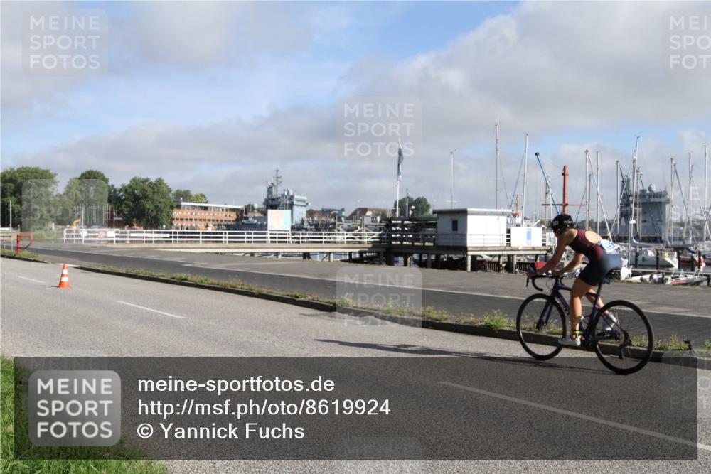 17.08.2025 - KN Förde Triathlon 2025 Yannick Fuchs http://msf.ph/oto/8619924 17.08.2025 09:14:38 Radfahren 115, 252 meine-sportfotos.de