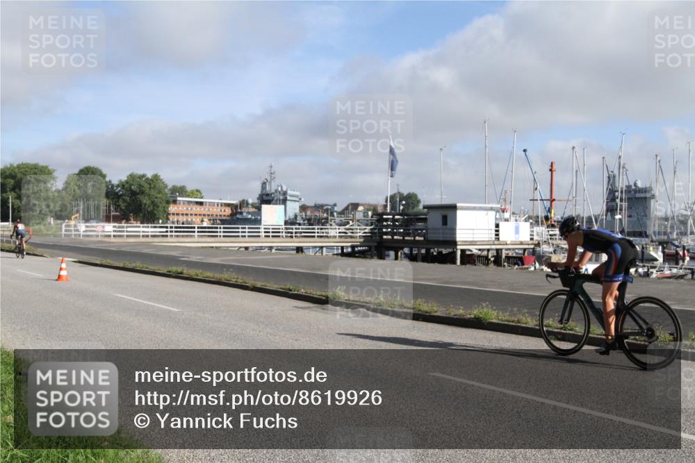 17.08.2025 - KN Förde Triathlon 2025 Yannick Fuchs http://msf.ph/oto/8619926 17.08.2025 09:14:41 Radfahren 115, 252 meine-sportfotos.de
