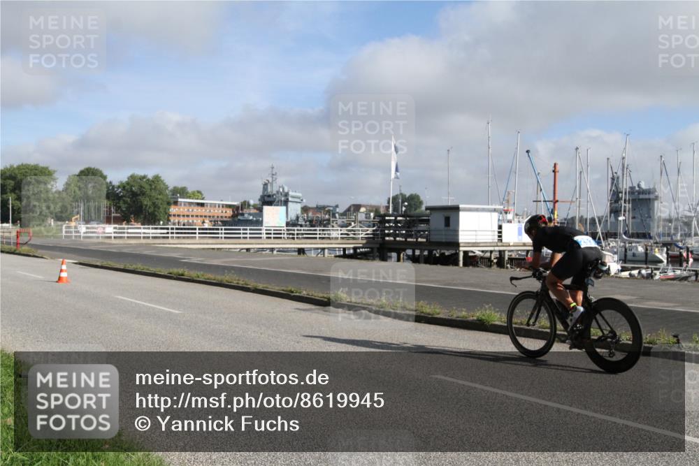 17.08.2025 - KN Förde Triathlon 2025 Yannick Fuchs http://msf.ph/oto/8619945 17.08.2025 09:16:33 Radfahren 103, 253 meine-sportfotos.de