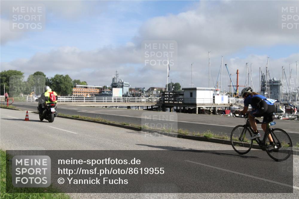 17.08.2025 - KN Förde Triathlon 2025 Yannick Fuchs http://msf.ph/oto/8619955 17.08.2025 09:17:19 Radfahren 101, 106, 109, 110 meine-sportfotos.de
