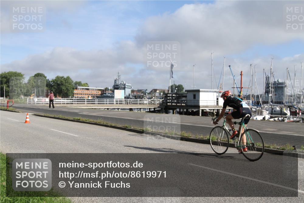 17.08.2025 - KN Förde Triathlon 2025 Yannick Fuchs http://msf.ph/oto/8619971 17.08.2025 09:18:10 Radfahren 105, 107, 119, 253 meine-sportfotos.de