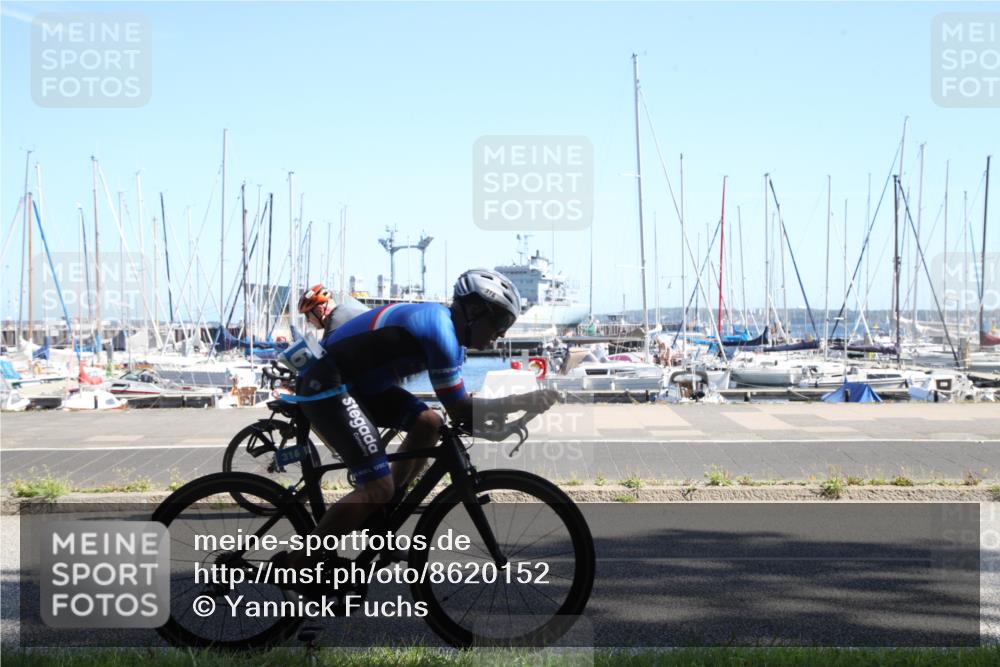 17.08.2025 - KN Förde Triathlon 2025 Yannick Fuchs http://msf.ph/oto/8620152 17.08.2025 11:31:25 Radfahren 267, 316, 641 meine-sportfotos.de