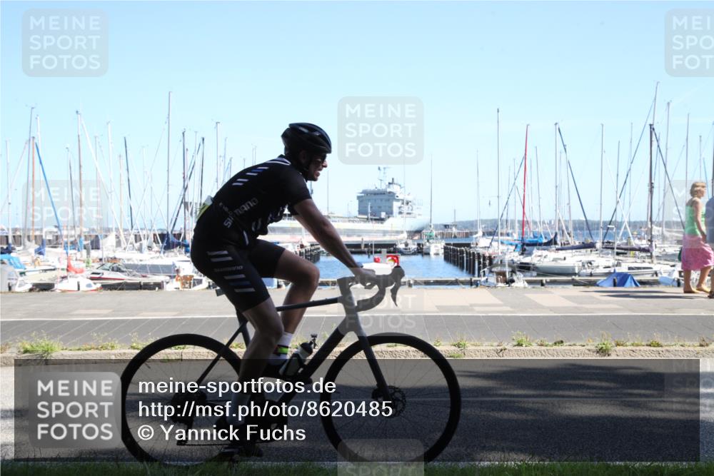 17.08.2025 - KN Förde Triathlon 2025 Yannick Fuchs http://msf.ph/oto/8620485 17.08.2025 11:45:32 Radfahren 354, 613, 638 meine-sportfotos.de