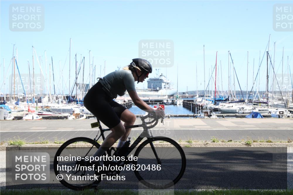 17.08.2025 - KN Förde Triathlon 2025 Yannick Fuchs http://msf.ph/oto/8620486 17.08.2025 11:45:34 Radfahren 354, 613, 638 meine-sportfotos.de