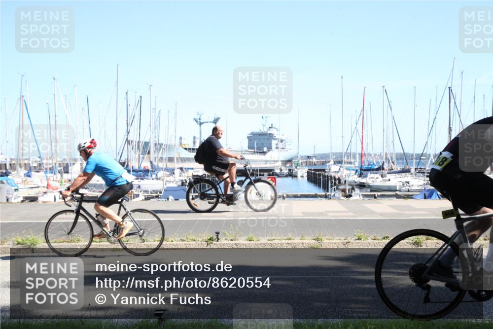 17.08.2025 - KN Förde Triathlon 2025 Yannick Fuchs http://msf.ph/oto/8620554 17.08.2025 11:48:24 Radfahren 349, 363, 384, 617, 618 meine-sportfotos.de