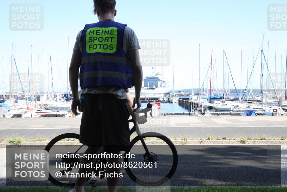 17.08.2025 - KN Förde Triathlon 2025 Yannick Fuchs http://msf.ph/oto/8620561 17.08.2025 11:49:09 Radfahren 623, 630 meine-sportfotos.de