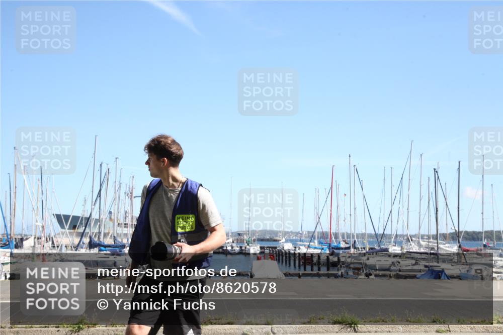 17.08.2025 - KN Förde Triathlon 2025 Yannick Fuchs http://msf.ph/oto/8620578 17.08.2025 11:50:36 Radfahren  meine-sportfotos.de