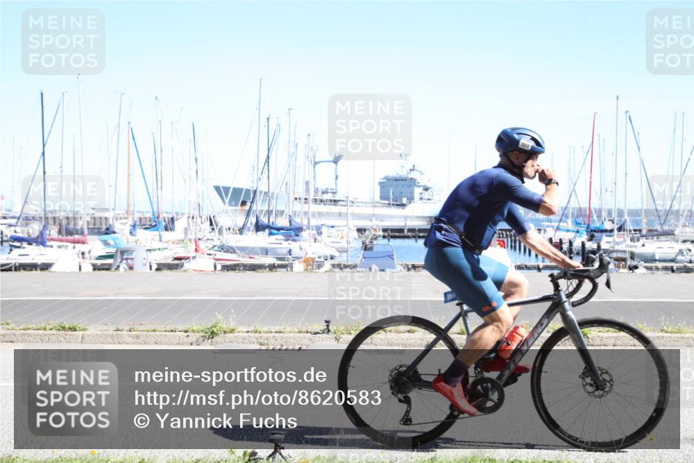 17.08.2025 - KN Förde Triathlon 2025 Yannick Fuchs http://msf.ph/oto/8620583 17.08.2025 11:51:16 Radfahren 346, 359, 628 meine-sportfotos.de