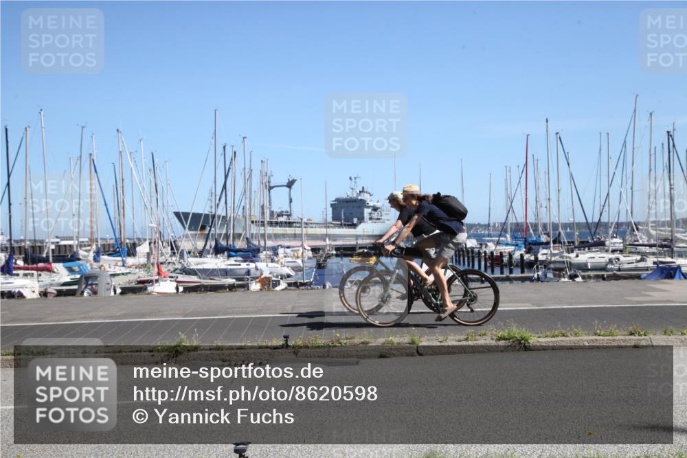 17.08.2025 - KN Förde Triathlon 2025 Yannick Fuchs http://msf.ph/oto/8620598 17.08.2025 11:53:29 Radfahren  meine-sportfotos.de