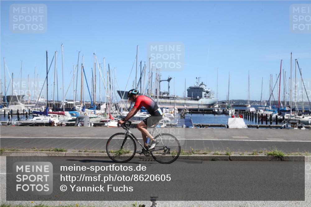 17.08.2025 - KN Förde Triathlon 2025 Yannick Fuchs http://msf.ph/oto/8620605 17.08.2025 11:54:10 Radfahren 355, 634 meine-sportfotos.de