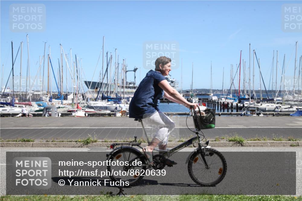 17.08.2025 - KN Förde Triathlon 2025 Yannick Fuchs http://msf.ph/oto/8620639 17.08.2025 12:05:12 Radfahren  meine-sportfotos.de