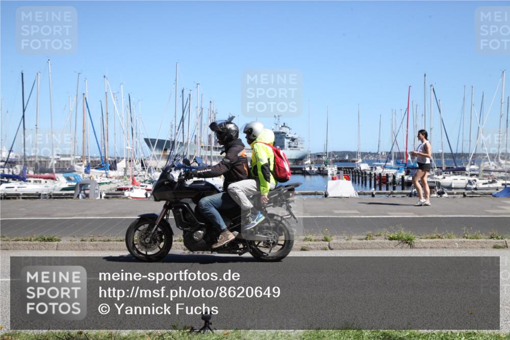 17.08.2025 - KN Förde Triathlon 2025 Yannick Fuchs http://msf.ph/oto/8620649 17.08.2025 12:43:36 Radfahren 402, 408 meine-sportfotos.de