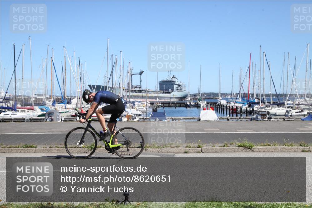 17.08.2025 - KN Förde Triathlon 2025 Yannick Fuchs http://msf.ph/oto/8620651 17.08.2025 12:44:29 Radfahren 409 meine-sportfotos.de