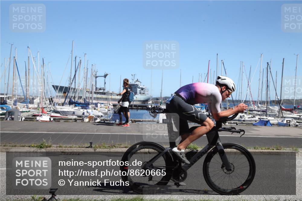 17.08.2025 - KN Förde Triathlon 2025 Yannick Fuchs http://msf.ph/oto/8620665 17.08.2025 12:46:01 Radfahren 404, 409 meine-sportfotos.de