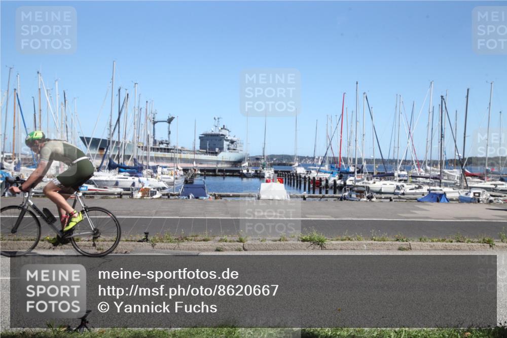 17.08.2025 - KN Förde Triathlon 2025 Yannick Fuchs http://msf.ph/oto/8620667 17.08.2025 12:46:27 Radfahren 406, 414, 418, 548 meine-sportfotos.de