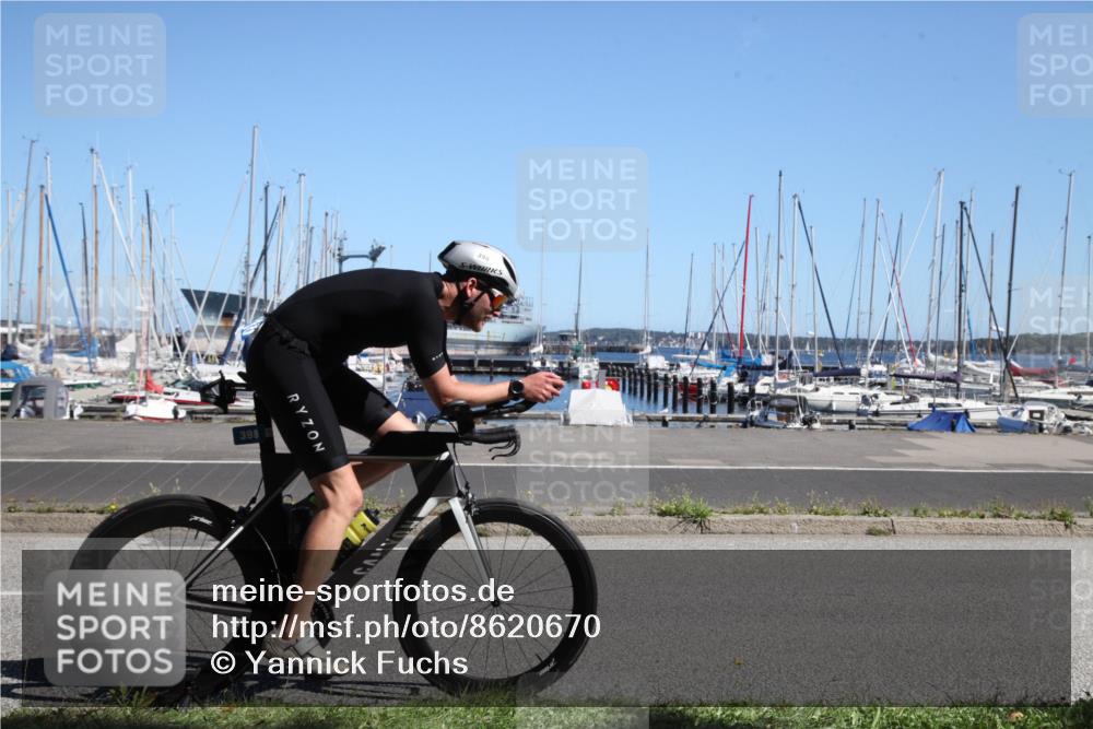 17.08.2025 - KN Förde Triathlon 2025 Yannick Fuchs http://msf.ph/oto/8620670 17.08.2025 12:46:40 Radfahren 398 meine-sportfotos.de