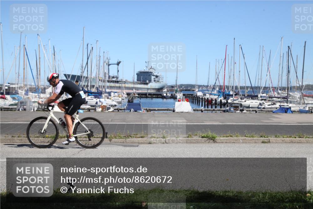 17.08.2025 - KN Förde Triathlon 2025 Yannick Fuchs http://msf.ph/oto/8620672 17.08.2025 12:47:04 Radfahren 420 meine-sportfotos.de