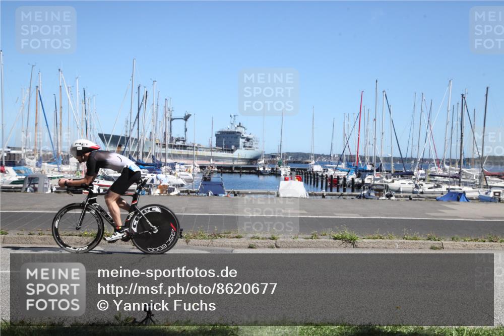 17.08.2025 - KN Förde Triathlon 2025 Yannick Fuchs http://msf.ph/oto/8620677 17.08.2025 12:47:48 Radfahren 419, 422, 423 meine-sportfotos.de