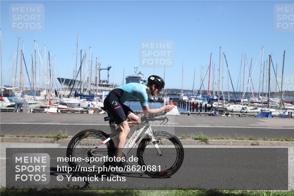 17.08.2025 - KN Förde Triathlon 2025 Yannick Fuchs http://msf.ph/oto/8620681 17.08.2025 12:47:56 Radfahren 406, 407, 417, 419, 548 meine-sportfotos.de