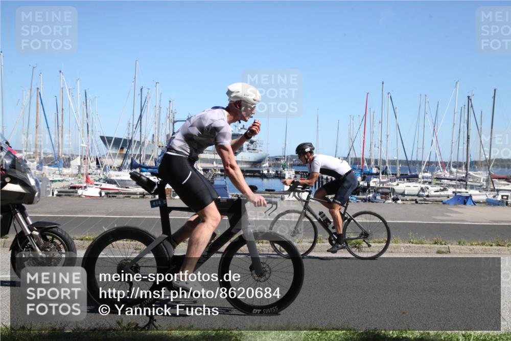 17.08.2025 - KN Förde Triathlon 2025 Yannick Fuchs http://msf.ph/oto/8620684 17.08.2025 12:48:02 Radfahren 406, 413, 414, 417, 548 meine-sportfotos.de