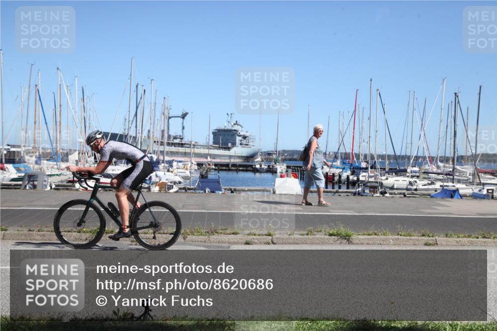 17.08.2025 - KN Förde Triathlon 2025 Yannick Fuchs http://msf.ph/oto/8620686 17.08.2025 12:48:34 Radfahren 442 meine-sportfotos.de