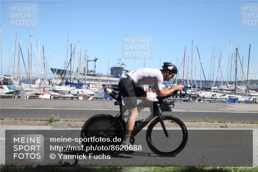 17.08.2025 - KN Förde Triathlon 2025 Yannick Fuchs http://msf.ph/oto/8620688 17.08.2025 12:48:58 Radfahren 415 meine-sportfotos.de