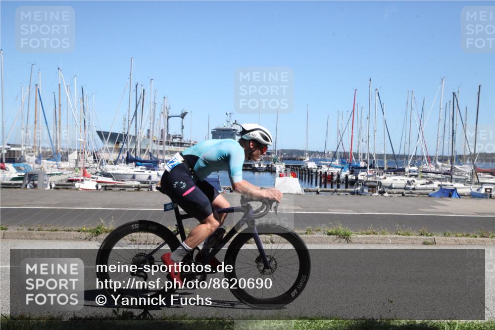 17.08.2025 - KN Förde Triathlon 2025 Yannick Fuchs http://msf.ph/oto/8620690 17.08.2025 12:49:13 Radfahren 422, 439 meine-sportfotos.de
