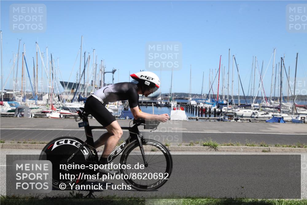 17.08.2025 - KN Förde Triathlon 2025 Yannick Fuchs http://msf.ph/oto/8620692 17.08.2025 12:49:23 Radfahren 419, 423, 441 meine-sportfotos.de
