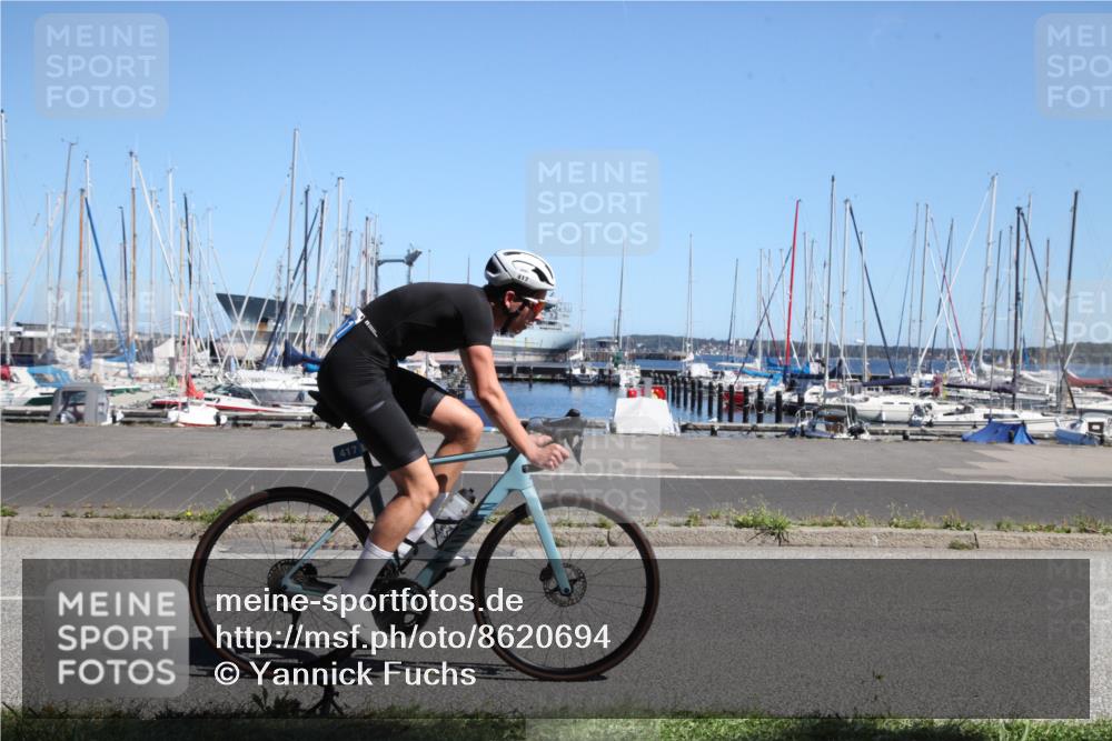 17.08.2025 - KN Förde Triathlon 2025 Yannick Fuchs http://msf.ph/oto/8620694 17.08.2025 12:49:30 Radfahren 413, 417, 423, 441 meine-sportfotos.de