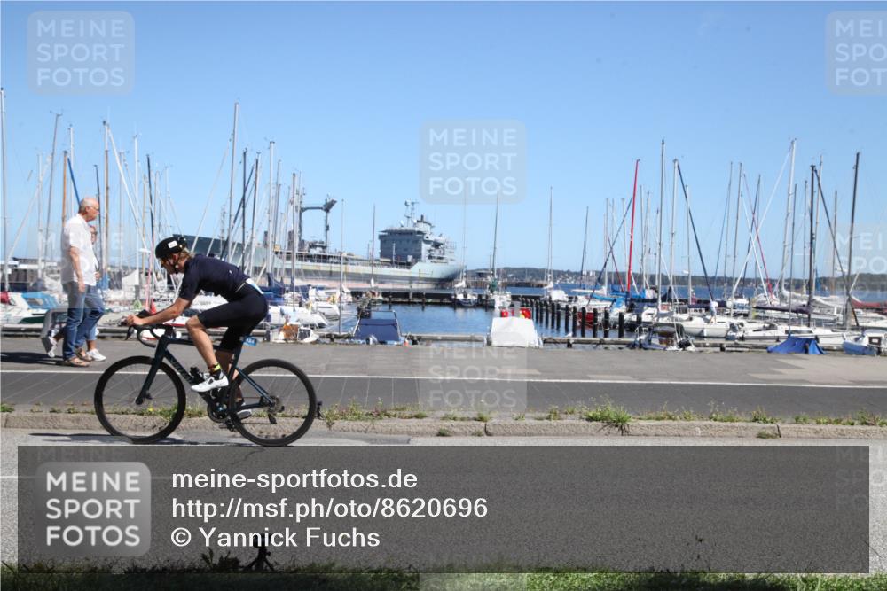 17.08.2025 - KN Förde Triathlon 2025 Yannick Fuchs http://msf.ph/oto/8620696 17.08.2025 12:49:41 Radfahren 424 meine-sportfotos.de