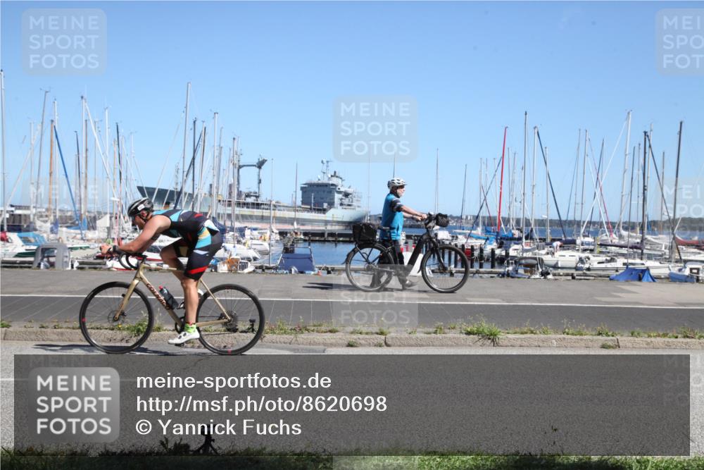 17.08.2025 - KN Förde Triathlon 2025 Yannick Fuchs http://msf.ph/oto/8620698 17.08.2025 12:49:56 Radfahren 431, 447, 457 meine-sportfotos.de