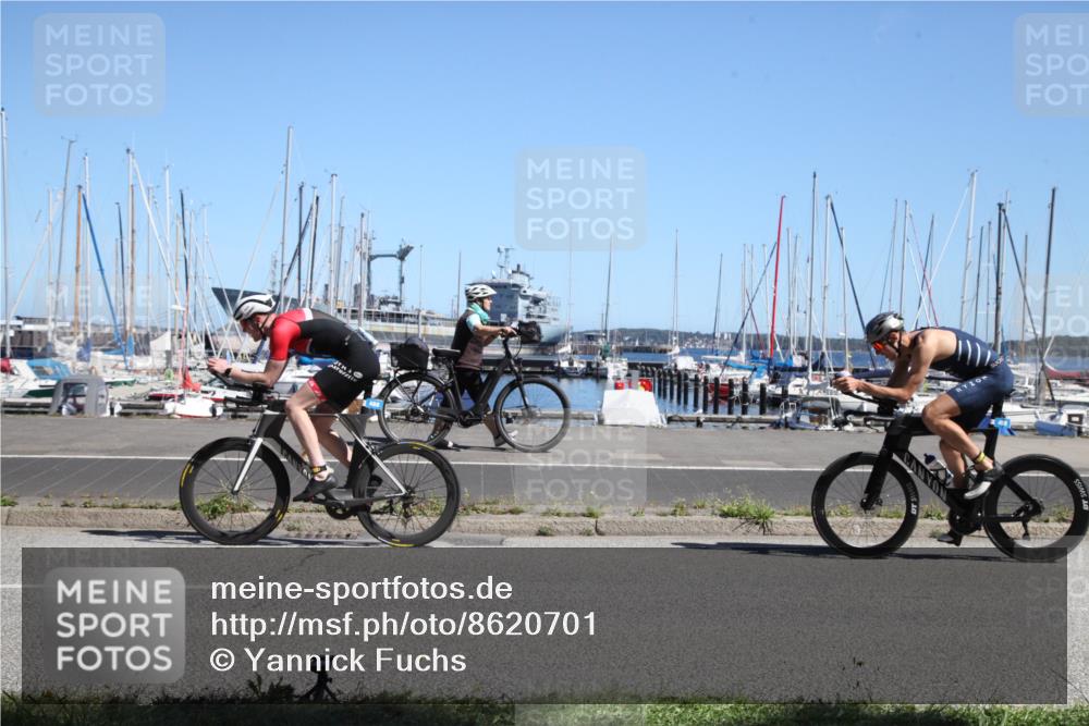 17.08.2025 - KN Förde Triathlon 2025 Yannick Fuchs http://msf.ph/oto/8620701 17.08.2025 12:50:13 Radfahren 408, 442, 466 meine-sportfotos.de
