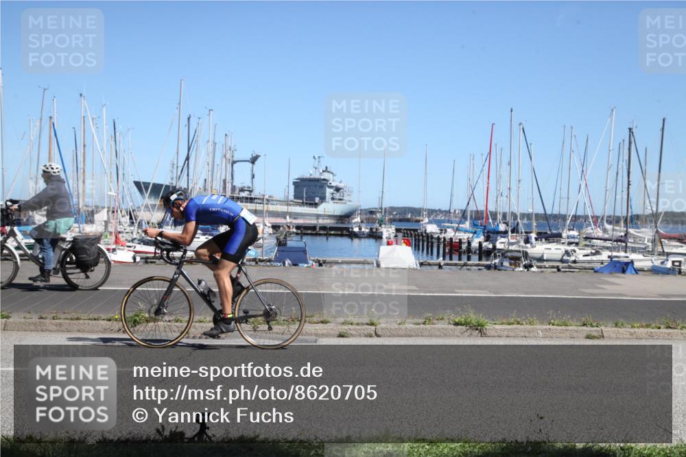 17.08.2025 - KN Förde Triathlon 2025 Yannick Fuchs http://msf.ph/oto/8620705 17.08.2025 12:50:29 Radfahren 395, 416, 433 meine-sportfotos.de