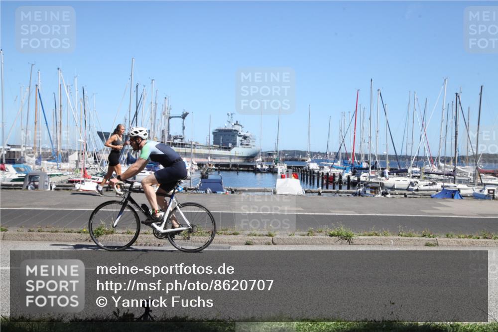 17.08.2025 - KN Förde Triathlon 2025 Yannick Fuchs http://msf.ph/oto/8620707 17.08.2025 12:50:38 Radfahren 395, 403, 439, 450 meine-sportfotos.de