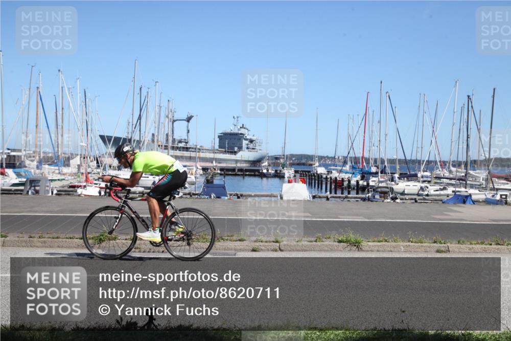 17.08.2025 - KN Förde Triathlon 2025 Yannick Fuchs http://msf.ph/oto/8620711 17.08.2025 12:51:05 Radfahren 441, 456, 464 meine-sportfotos.de