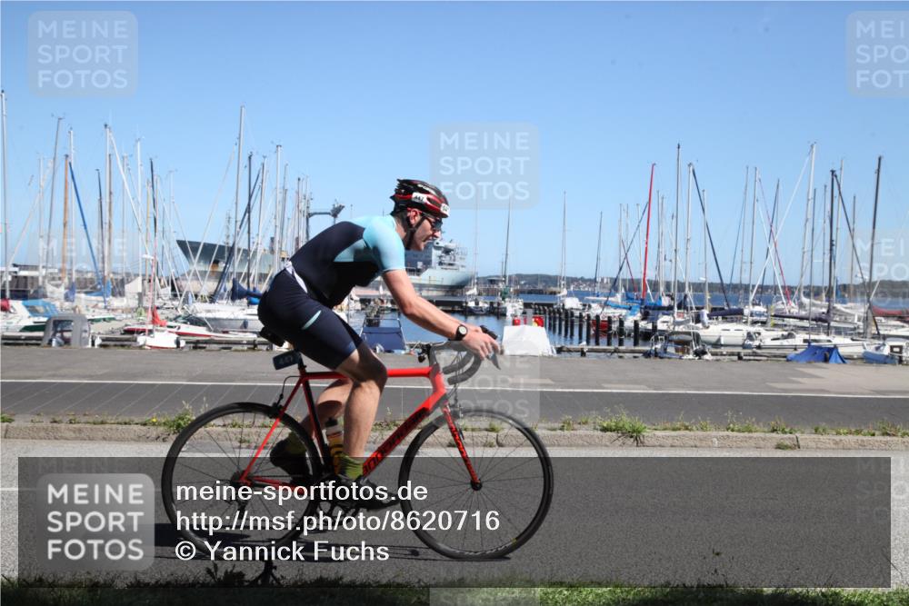 17.08.2025 - KN Förde Triathlon 2025 Yannick Fuchs http://msf.ph/oto/8620716 17.08.2025 12:51:17 Radfahren 424, 425, 446, 447, 454 meine-sportfotos.de
